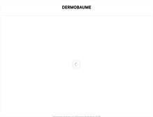 Tablet Screenshot of dermobaume.com